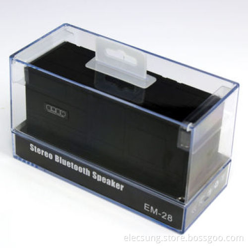 Mobile Mini Speakers, New Design, Bluetooth 4.0, Hands free, Line-in, Crystal Box Packaging